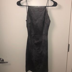 Slate Grey party dress.